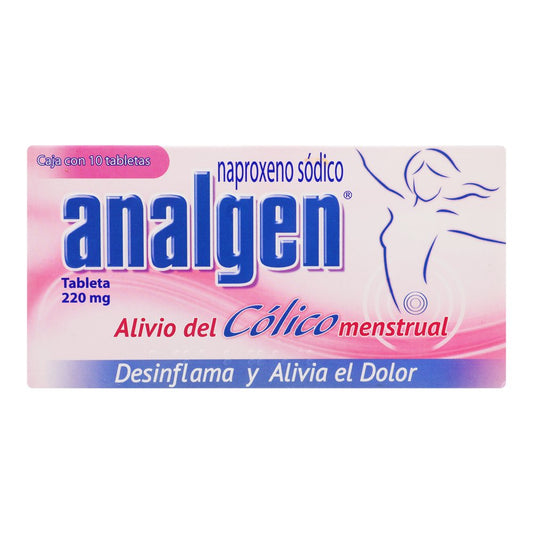 ANALGEN COLICOS 12 TAB 220 MG