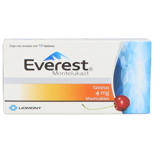 EVEREST M 4MG TAB MAST 10