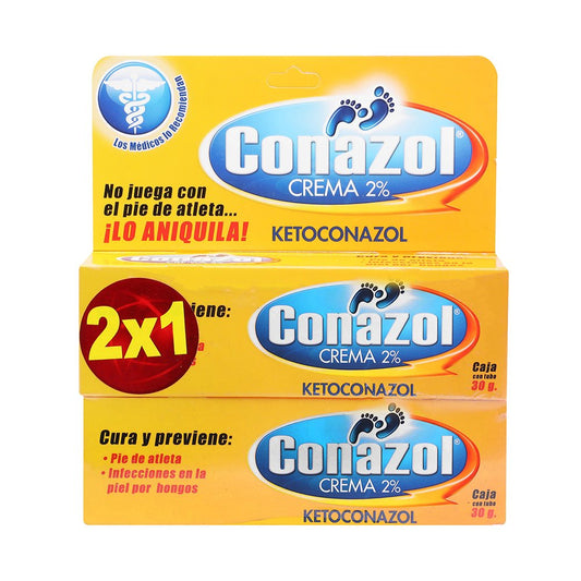 CONAZOL CREMA 2X1