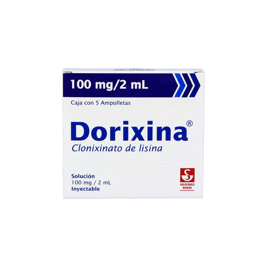 DORIXINA 100MG INY AMP 2ML C5