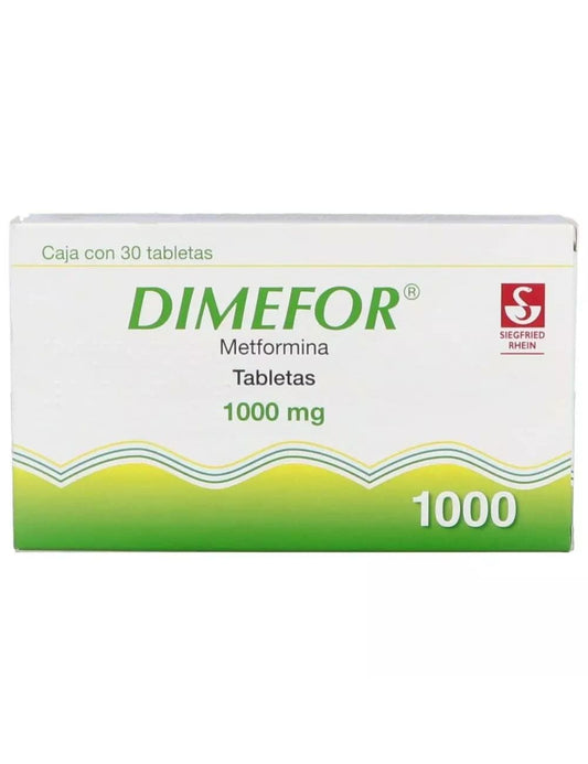 DIMEFOR 1000MG TAB C30