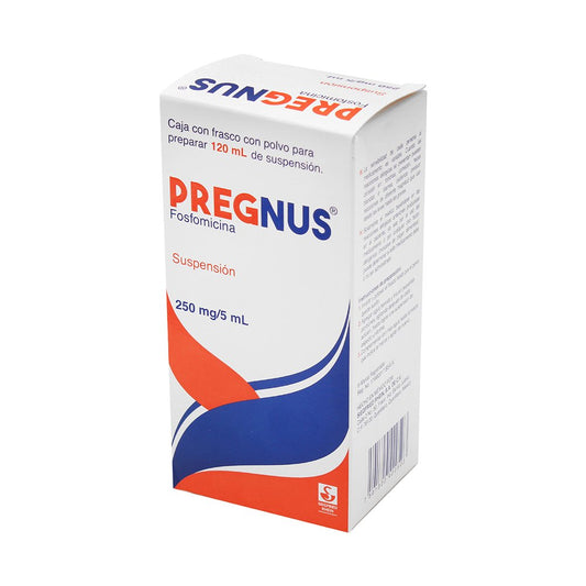 PREGNUS 250MG/5ML SUSP PVO 120ML