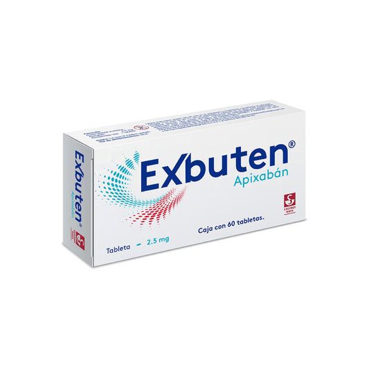 EXBUTEN 2.5 MG 60 TAB
