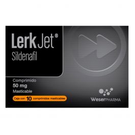 LERK JET MASTICABLES 50MG - COM 10