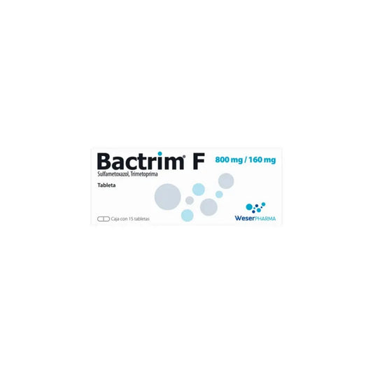 BACTRIM F 800/160 MG 15 TAB