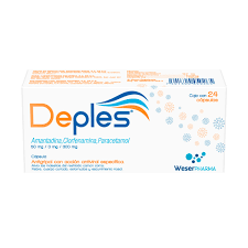 DEPLES 50/3/300MG CAP C24