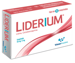 LIDERIUM 125/5 MG 15 CPR