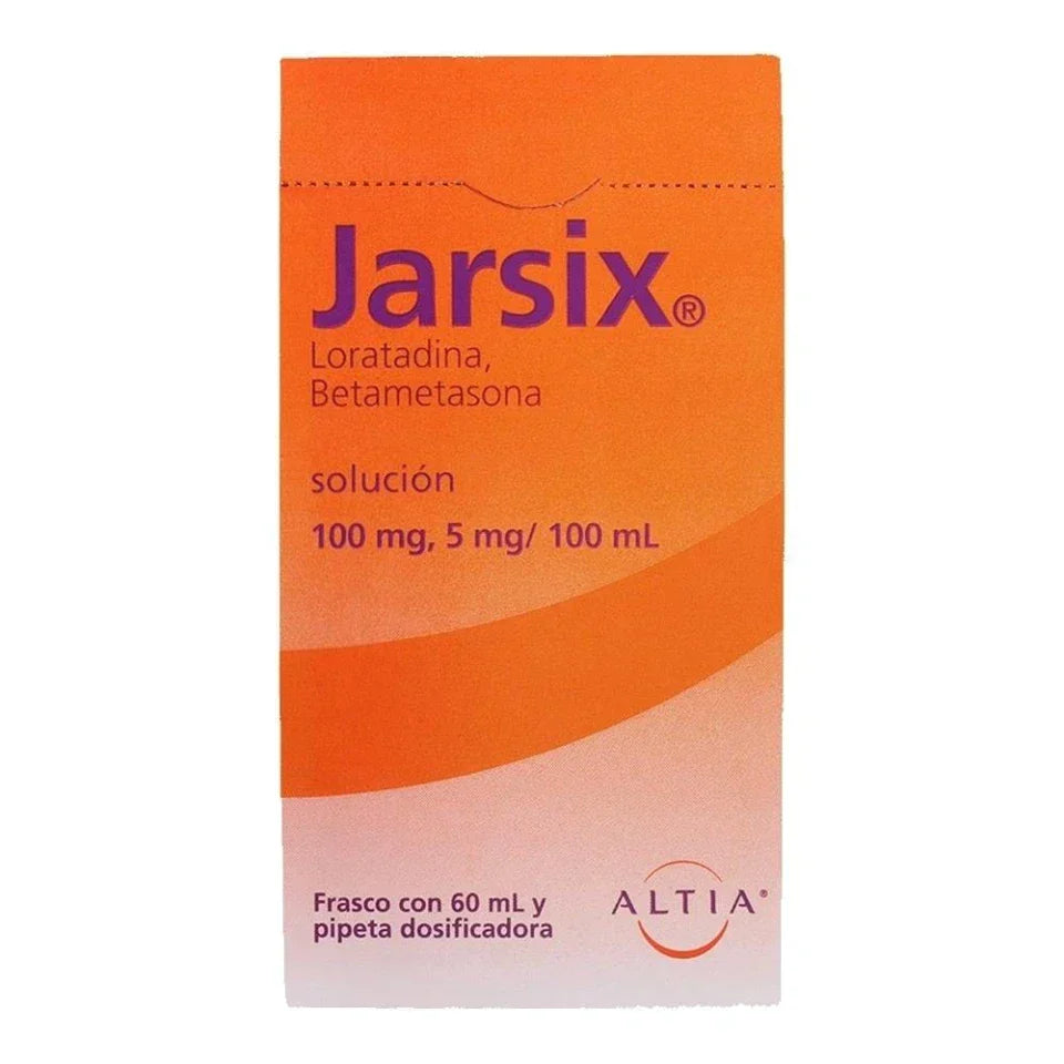 JARSIX 100/5MG/ 100ML SOL 60 ML