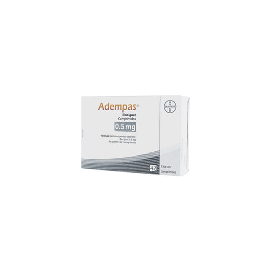 ADEMPAS 0.5 MG 42 CPR
