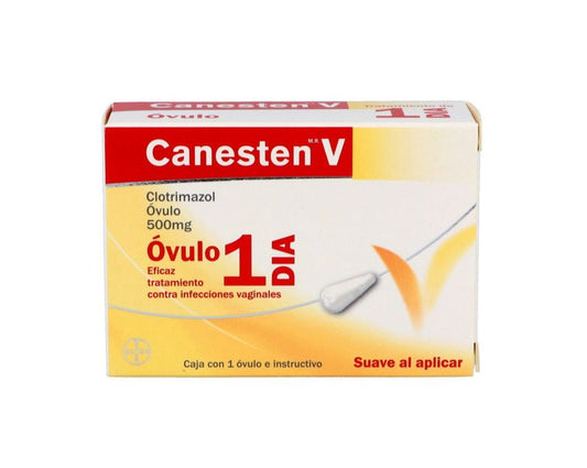 CANESTEN-V 500 MG 1 DIA 1 OV