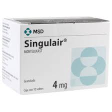 SINGULAIR 4 MG GRANULADO 10 SB