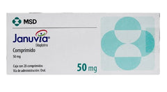 JANUVIA 50 MG 28 CPR-REC