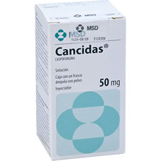 CANCIDAS 50 mg SOL INY