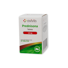 PREDNISONA 5 MG FCO 20 TAB  LGEN