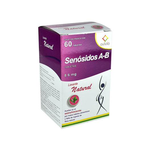 SENÓSIDOS A-B 60 TAB 8.6 MG