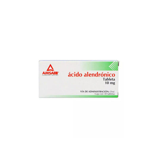 ACIDO ALENDRONICO TAB. 10 MG. CAJA C/30