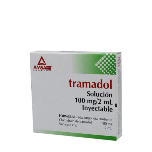 TRAMADOL INY 100 MG CAJA C5 AMP C2 ML