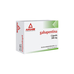 GABAPENTINA CAP. 300 MG. CAJA C/30