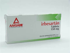 IRBESARTAN TAB 150 MG CAJA C14
