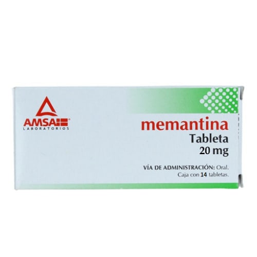 MEMANTINA TAB 20 MG CAJA C14