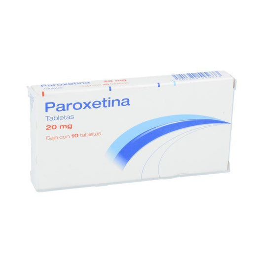 PAROXETINA TAB 20 MG CAJA C10