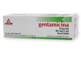 GENTAMICINA1AMP80MG/2ML