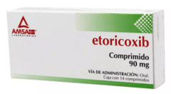 ETORICOXIB COMP. 90 MG. CAJA C/14