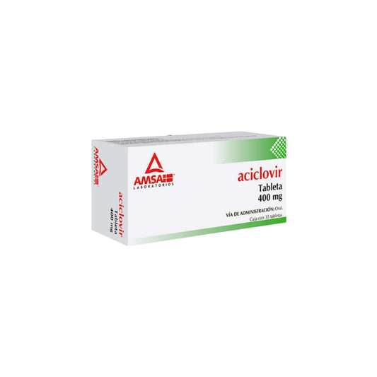 ACICLOVIR TAB. 400 MG CAJA C/35