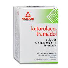 KETO/TRAM 10/25MG AMP 3X1ML LGEN