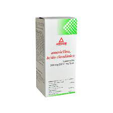 AMOXICILINA ACIDO CLAVULANICO SUSP. 200/28.57 MG. FCO. C/50 ML.
