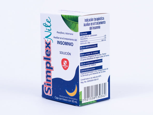 SIMPLEX NITE SOLUCION 30ML – CostoFarma