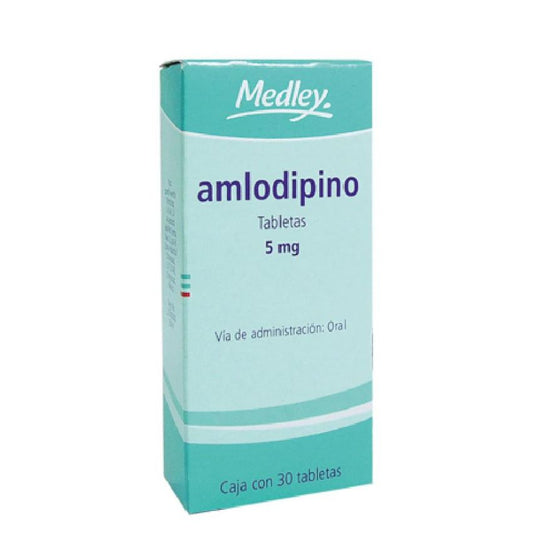 GE AMLODIPINO SANOF 5MG - TAB 30