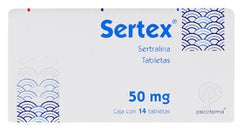 SERTEX 50MG TAB C14
