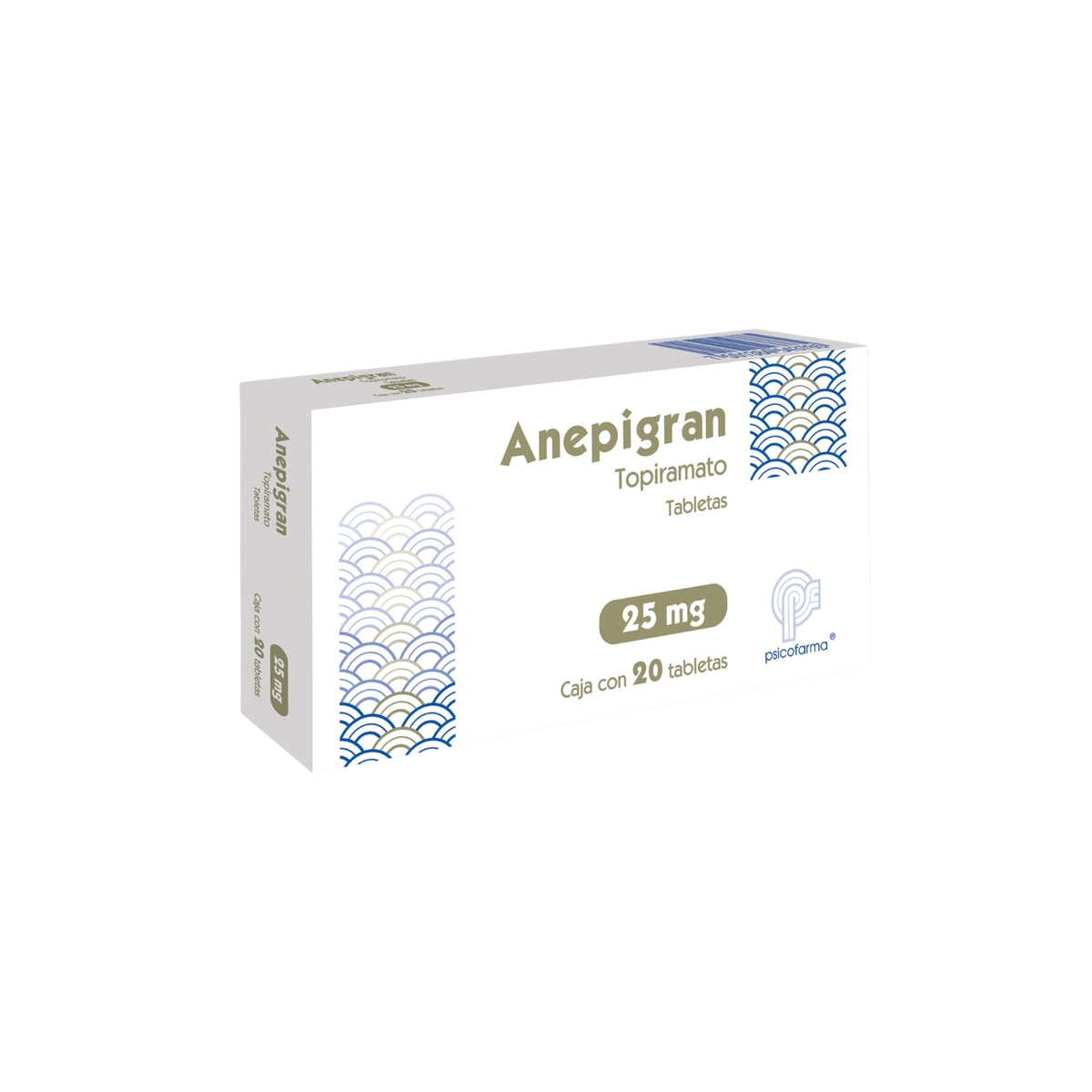 ANEPIGRAN 25 MG 20 TAB