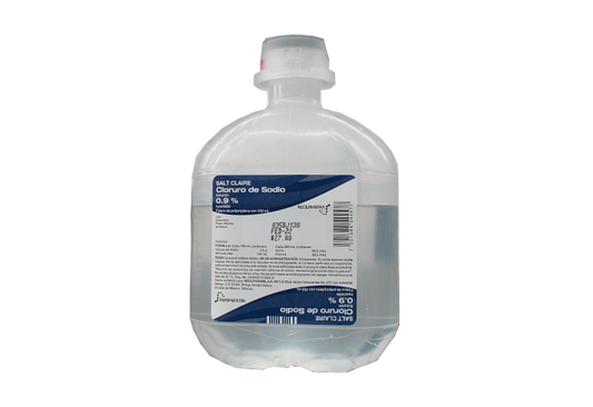 SALT CLAIRE CLOR SODIO0.9% SI 250ML