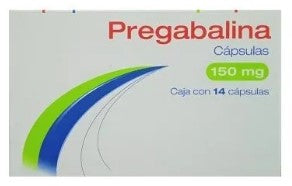 PREGABALINA TAB 150 MG CAJA C14