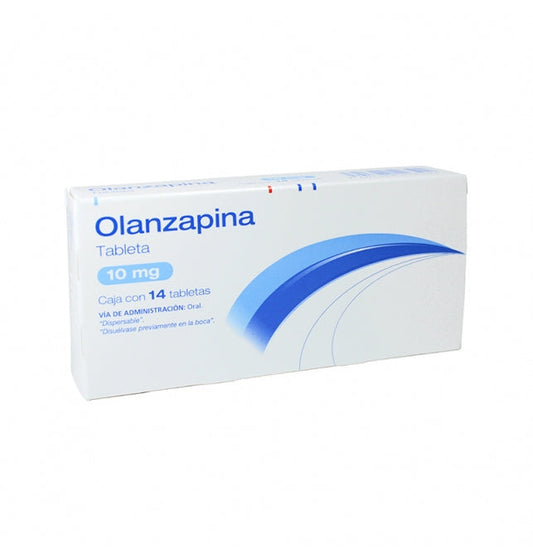 OLANZAPINATAB.DISPERSABLE10MG.CAJAC/14