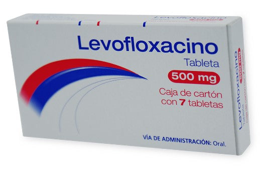 LEVOFLOXACINO TAB 500 MG CAJA C7