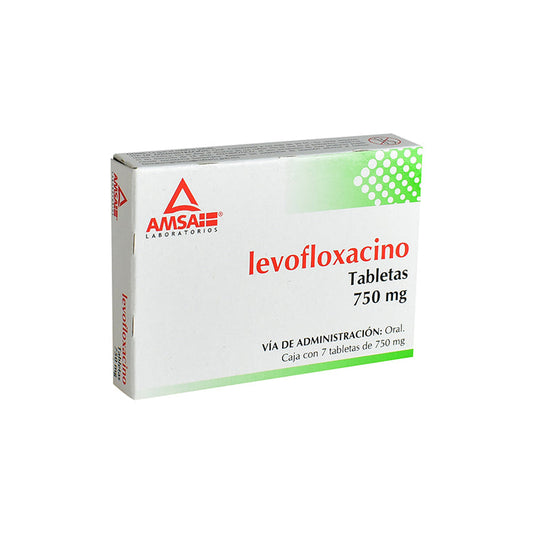 LEVOFLOXACINOTAB.750MG.CAJAC/7