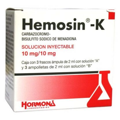 HEMOSIN K 10/10MG 3X2ML FA 3X2MLAMP