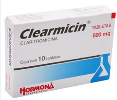 CLEARMICIN 500MG 10 TAB