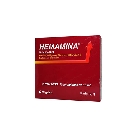 HEMAMINA ORAL AMP 10ML C10