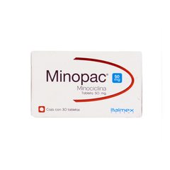 MINOPAC 50 MG 30 TAB