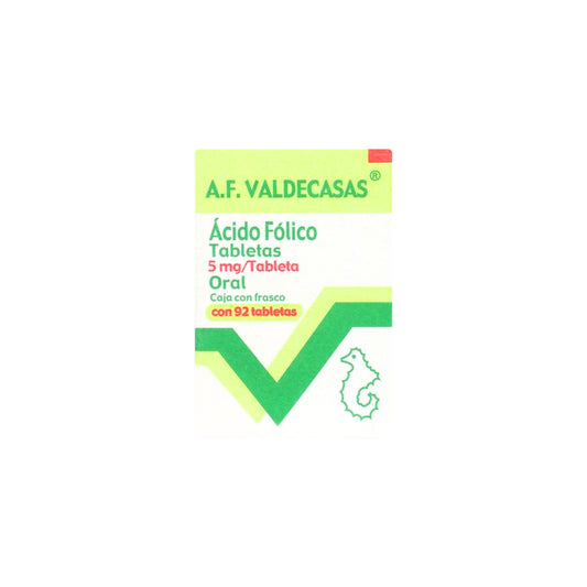 ACIDO FOLICO 5MG TAB C92