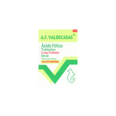 ACIDO FOLICO 5MG TAB C92