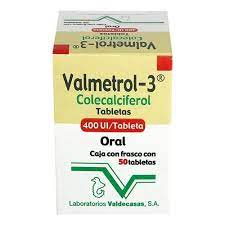 VALMETROL-3 400 UI 50 TAB