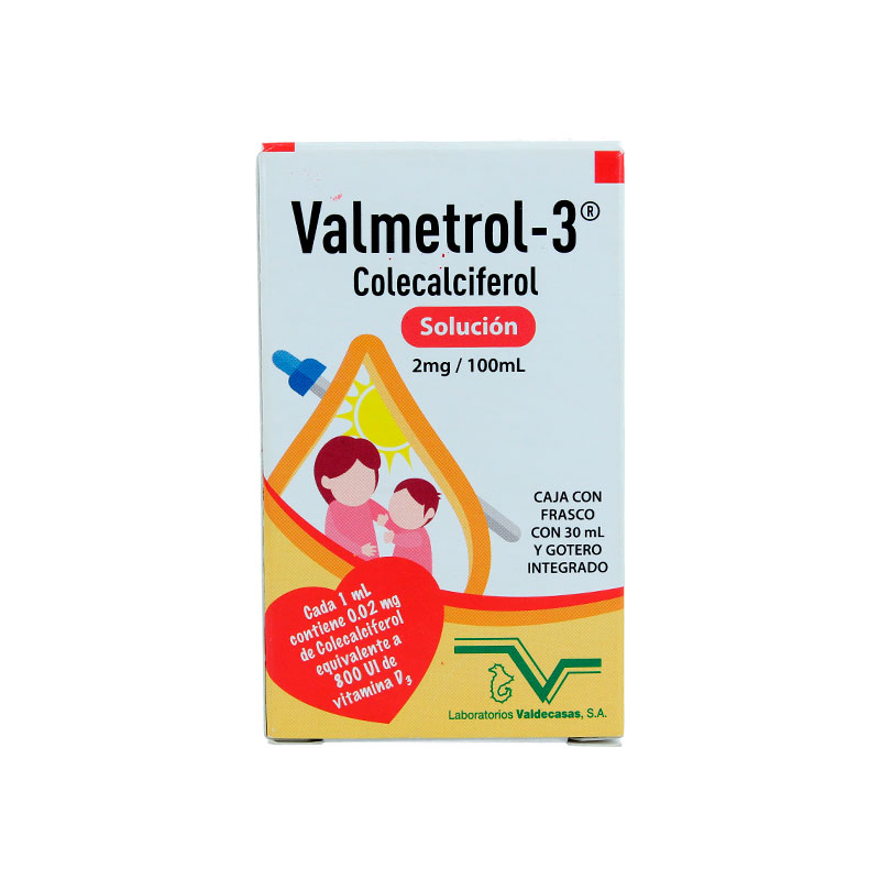 VALMETROL-3 SOL 2 MG/100 ML FCO C30 ML
