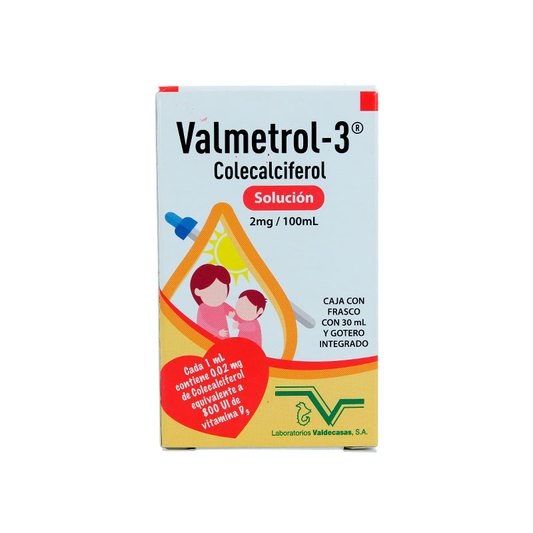 VALMETROL-3 SOL 2 MG/100 ML FCO C30 ML