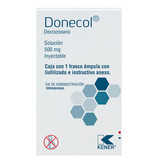 DONECOL 500 MG S INY FA PVO LGEN