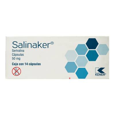 SALINAKER CAPS 50 MG C/14